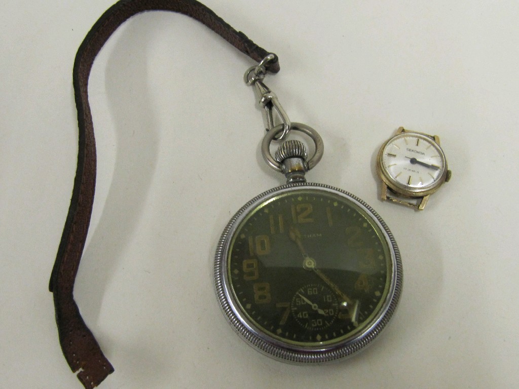 Appraisal: Lot comprising gents Waltham pocket watch and a ladies Sekonda