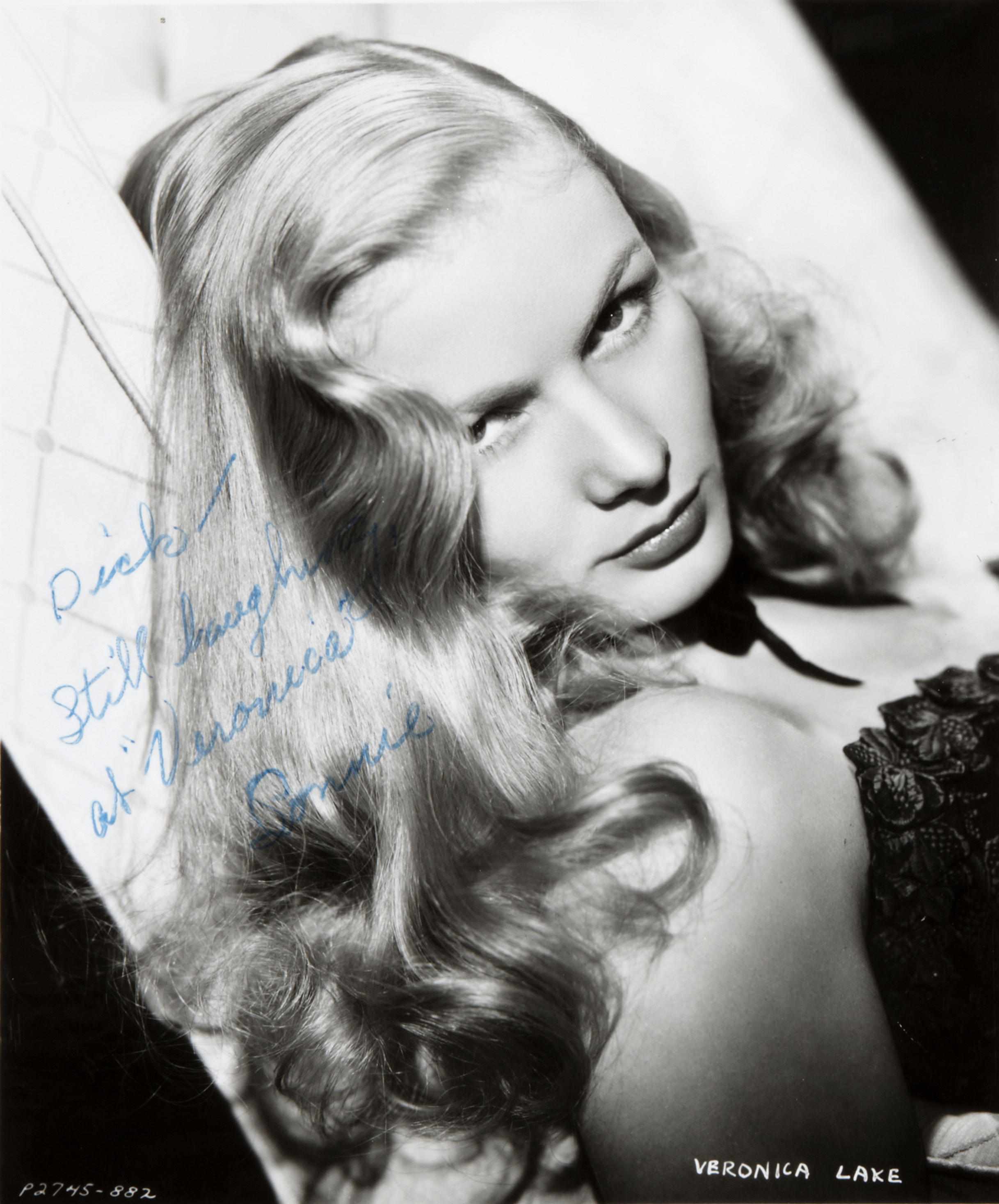 Appraisal: LAKE VERONICA - Documents Signed ''Veronica Lake'' to both contracts