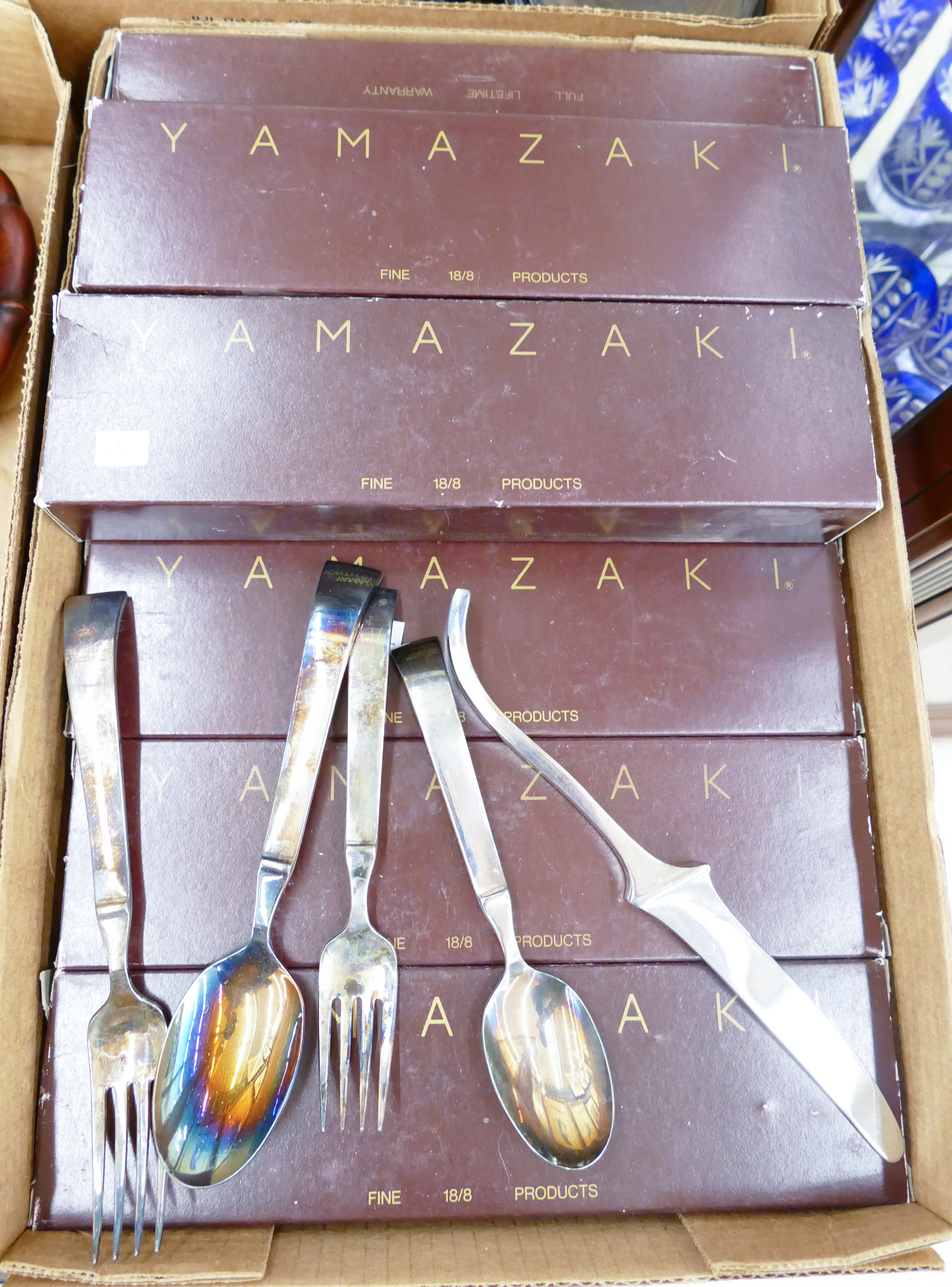 Appraisal: Box Yamazaki Silverplated Flatware