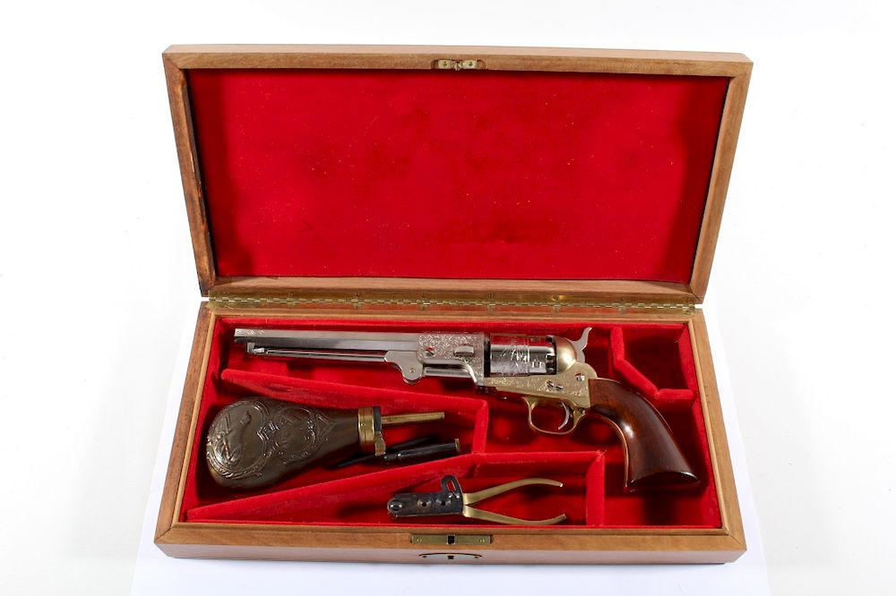 Appraisal: ASM Italian Colt Dragoon Percussion Revolver Featured in this lot