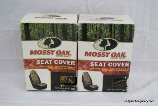 Appraisal: Pair of Mossy Oak Truck Bucket Seat Covers - NewNever