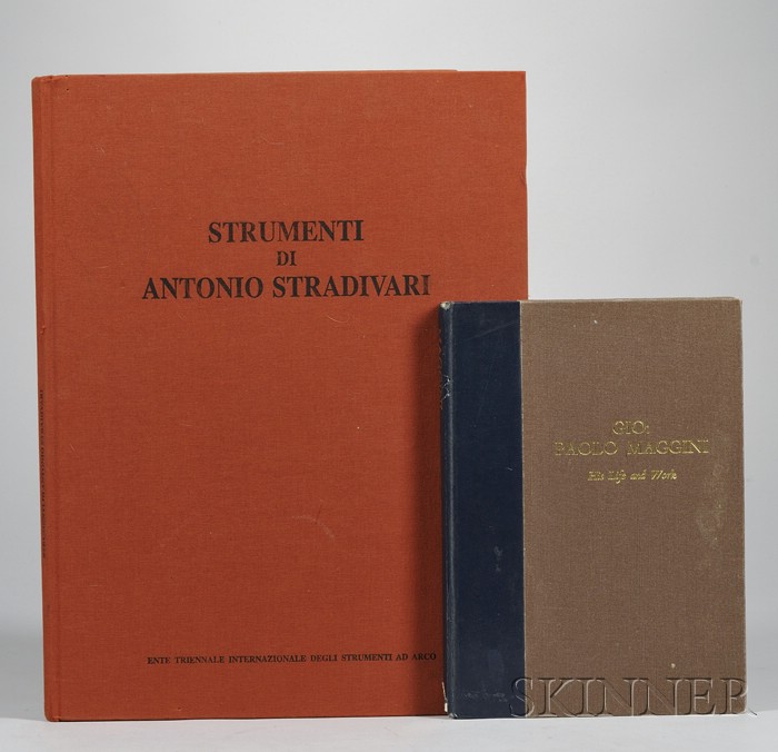 Appraisal: Two Volumes on Violin-Related Subjects Strumenti di Antonio Stradivari Gio