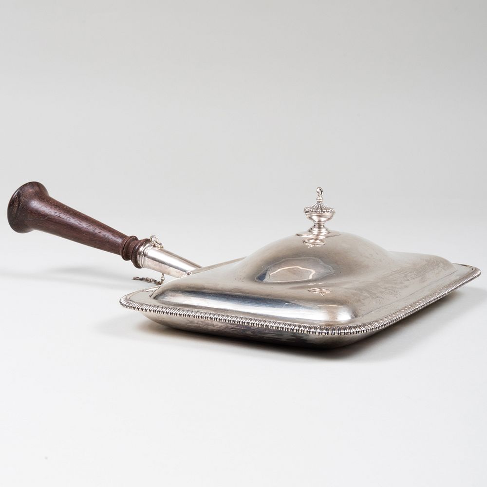 Appraisal: George III Silver Silent Butler Mark of John Eames London