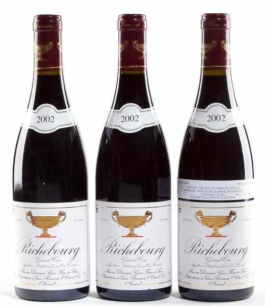 Appraisal: RichebourgGros Frere et Soeur bottles''The Richebourg has a strong ruby