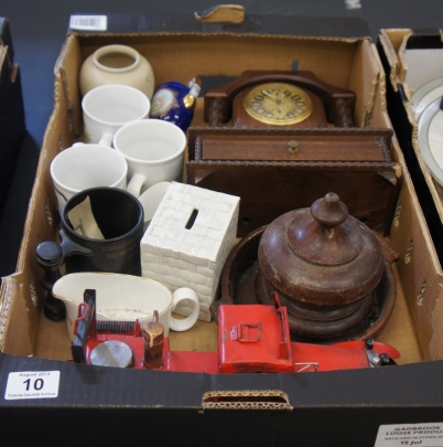 Appraisal: A collection of various Items to include Commemorative Mugs Tin