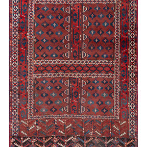 Appraisal: An Afghan Rug Late th to Early th Century x