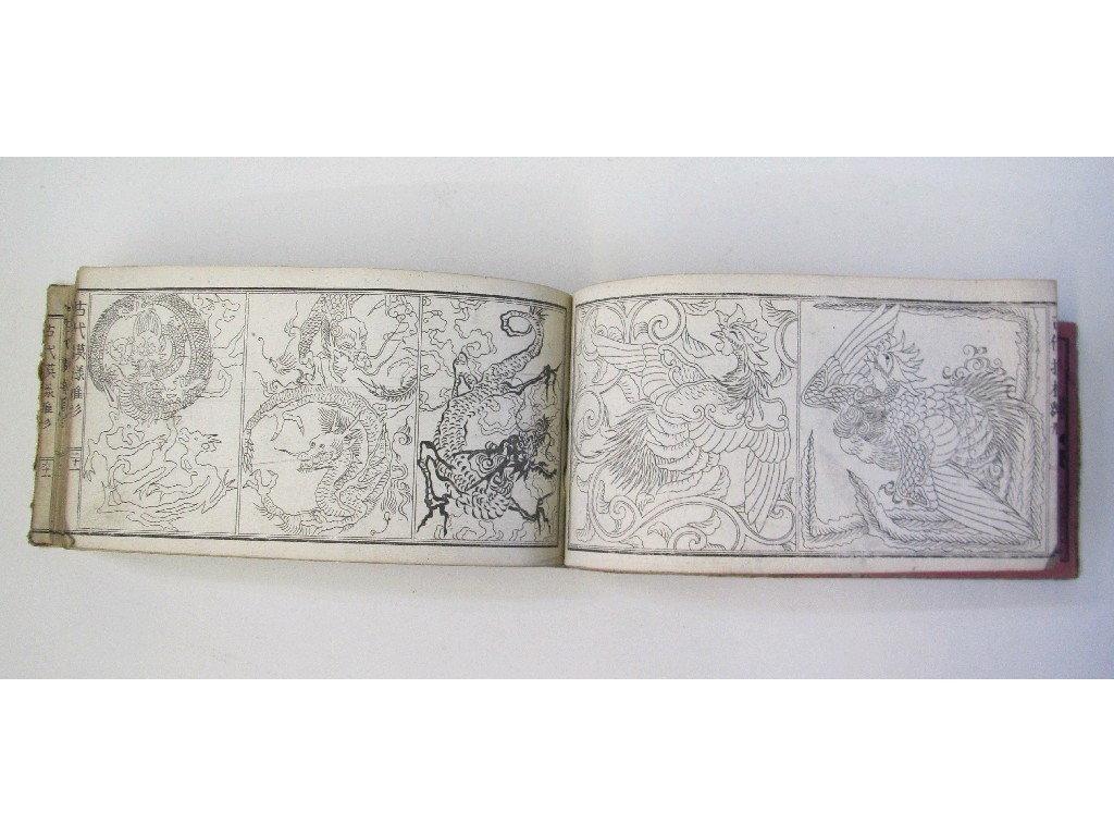 Appraisal: Small album of oriental designs