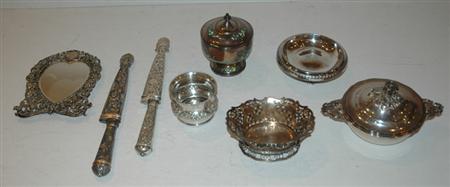 Appraisal: Miscellaneous Group of American and Continental Silver and Silver Plated