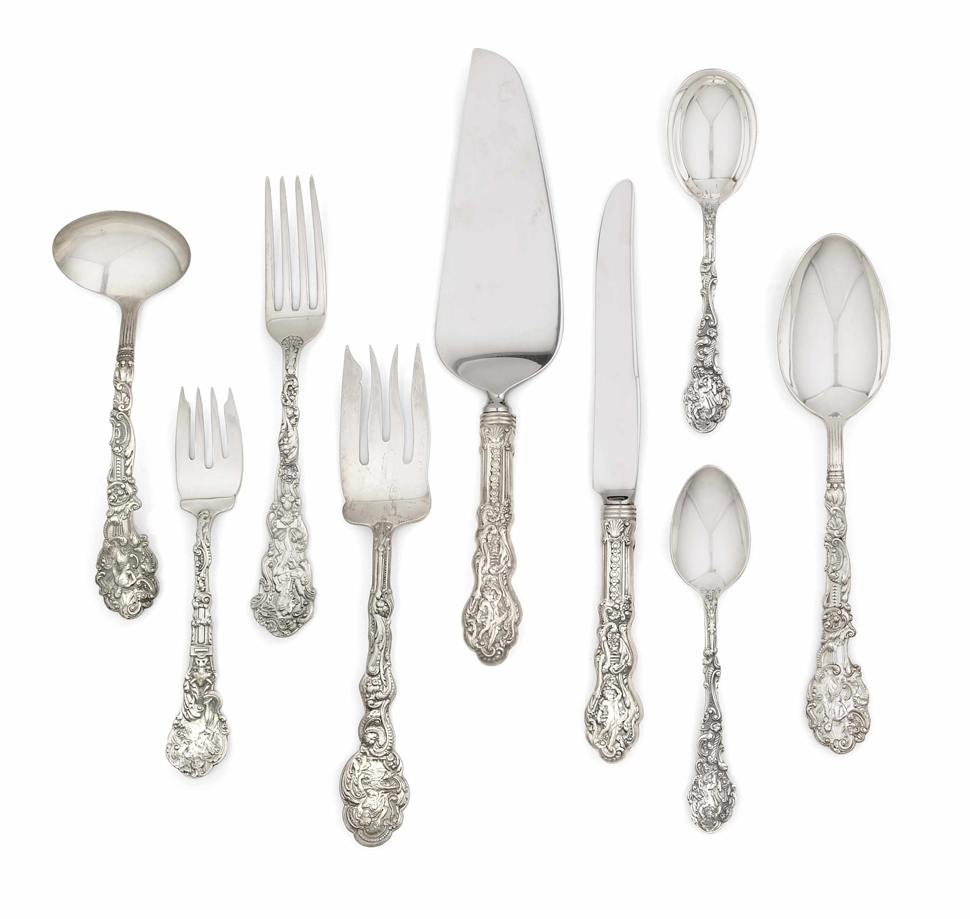 Appraisal: A sterling flatware set Gorham Mfg Co Providence RI Versailles