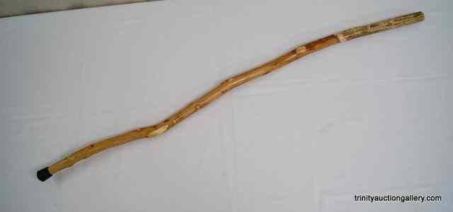 Appraisal: Hand Made Hiker's Walking Stick This is a hand cut