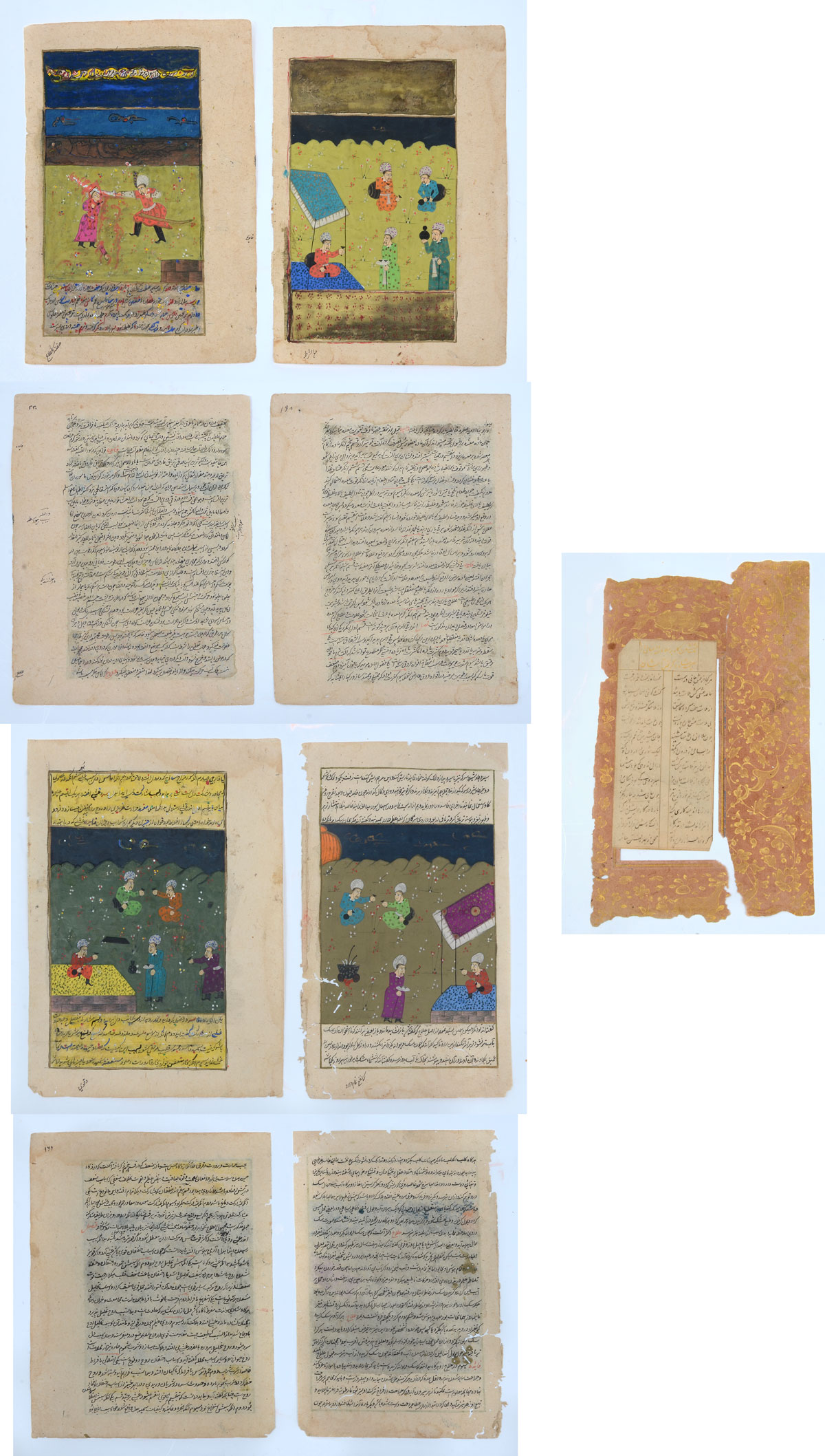 Appraisal: FOUR ILLUSTRATIONS OF THE HISTORY OF THE KINGS OF PERSIA