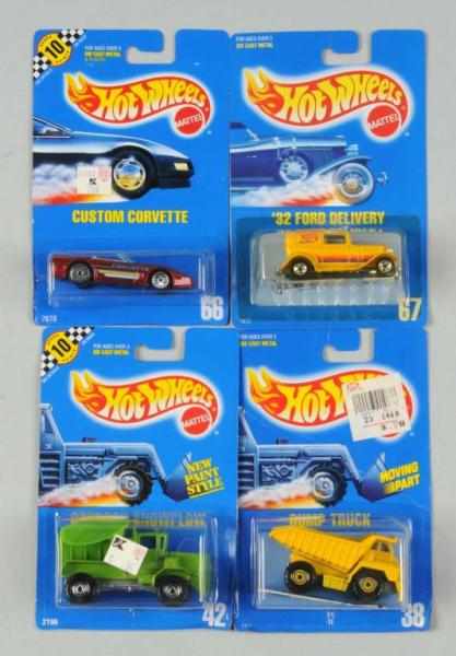 Appraisal: Lot of Mattel Hot Wheels Blue Card Vehicles Description Includes