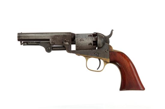 Appraisal: COLT MODEL POCKET REVOLVER caliber six-shot cylinder with engraved stagecoach