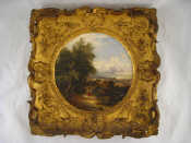 Appraisal: Oil on board inscribed verso View of Teignmouth Devon by