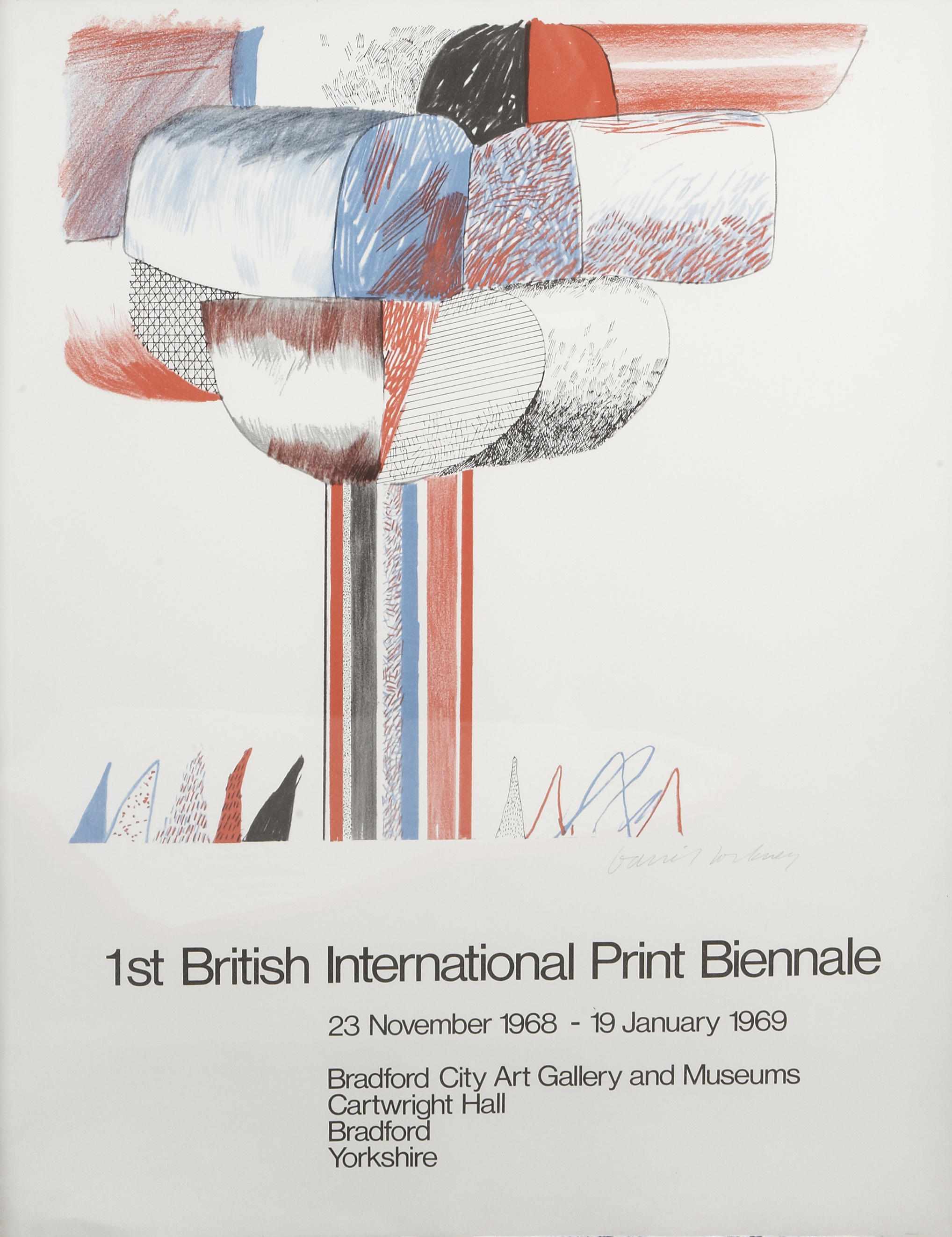 Appraisal: David Hockney British born st British International Print Biennale st