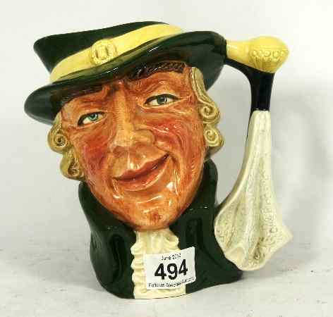 Appraisal: Royal Doulton Large Character Jug Regency Beau D