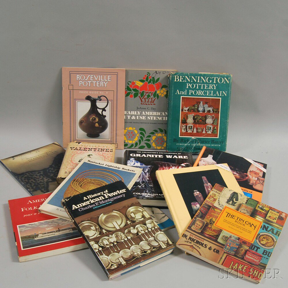 Appraisal: Collection of Books on American Folk Art and Decorative Arts