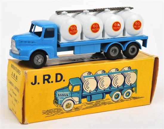 Appraisal: JRD Unic Milk Lorry light blue cab and back with