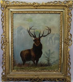 Appraisal: Monarch of the Glen After Edwin Landseer Monarch of the