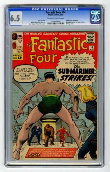 Appraisal: Fantastic Four CGC Marvel Comics Click for full description