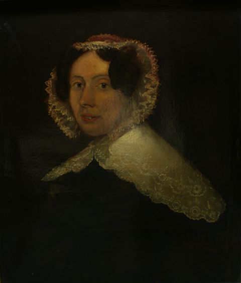 Appraisal: Australian School Portrait of a Woman oil x cm