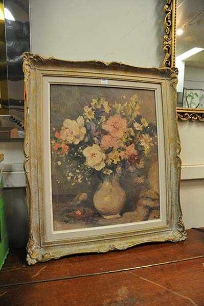 Appraisal: A REPRODUCTION PRINT IN GILT FRAME