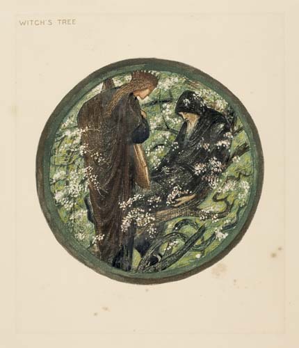 Appraisal: BURNE-JONES EDWARD The Flower Book circular color plates by Burne-Jones