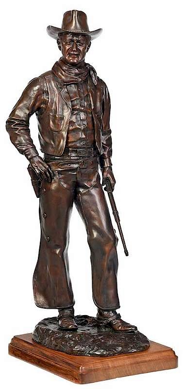 Appraisal: Jesse Corsaut California Kansas born John Wayne edition signed Corsaut