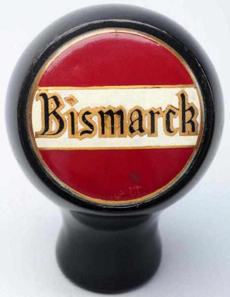 Appraisal: Bismarck Beer Tap Knob Chicago Minor wear and chipping around