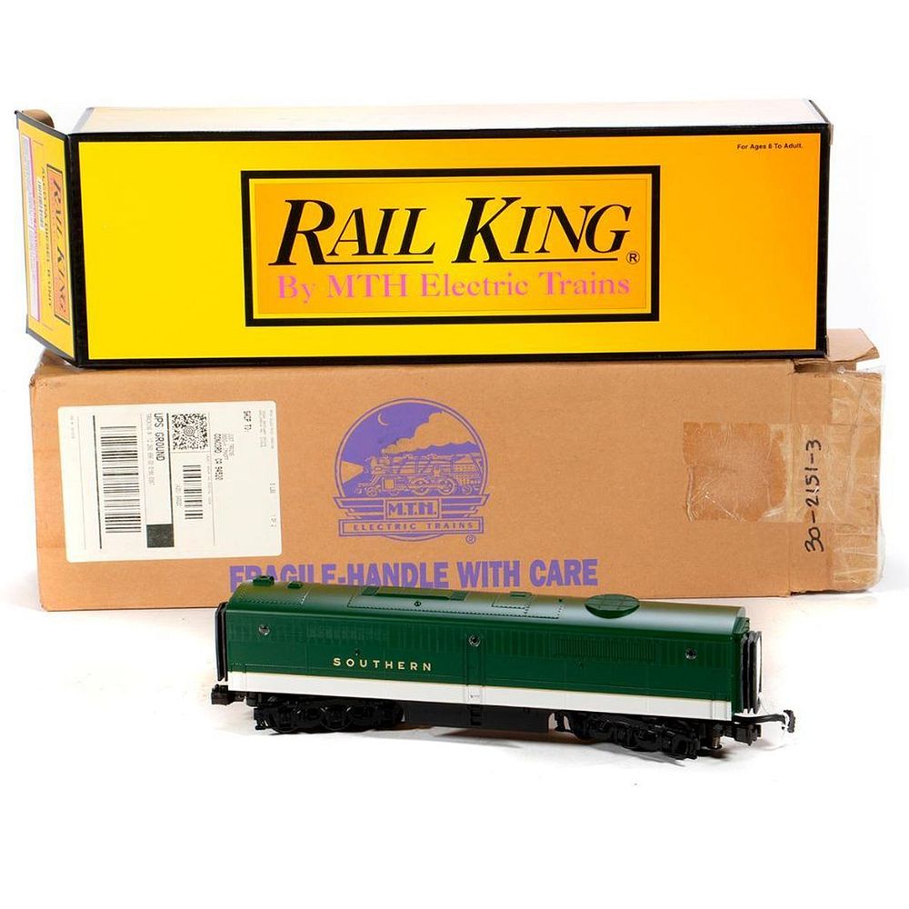 Appraisal: O Gauge Rail King Southern PB Unit Looks unused in