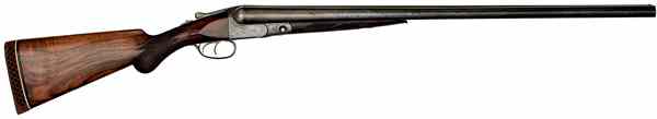 Appraisal: Parker D Grade Double-Barrel Shotgun ga '' Damascus barrels S