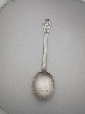 Appraisal: A Charles II spoon scratched with a tulip and 'guide