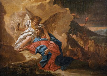 Appraisal: Manner of Benjamin West Christ on the Mount of Olives