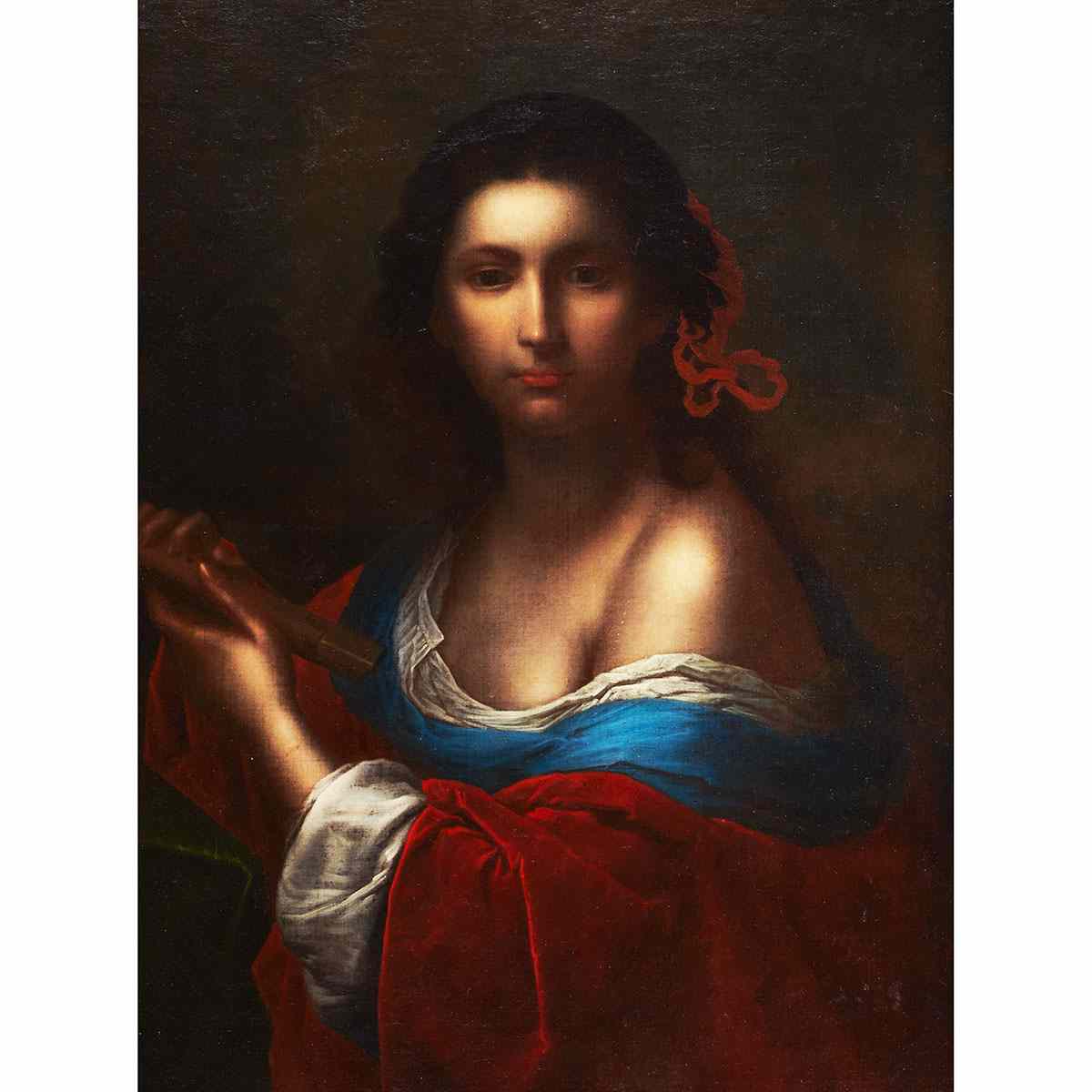 Appraisal: After Giovanni Martinelli - Italian MUSIC A PERSONIFICATION OF MUSIC