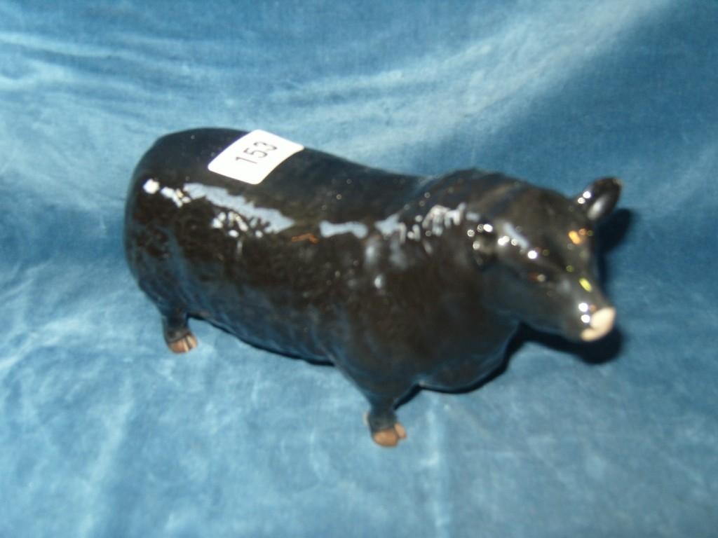 Appraisal: A Beswick model of an Aberdeen Angus bull -