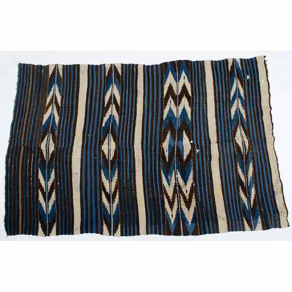 Appraisal: Rio Grande Weaving woven with seam in center and in