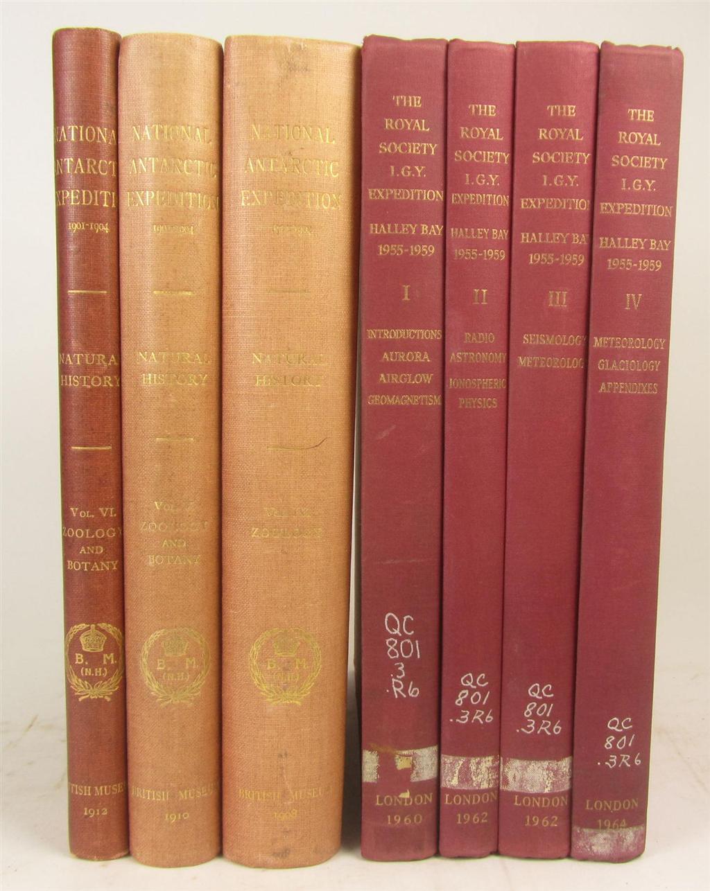 Appraisal: National Antarctic Expedition - Natural history Volumes - Zoology London