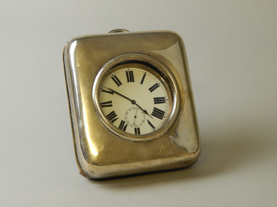 Appraisal: A late Victorian silver pocket watch Goliath case by William