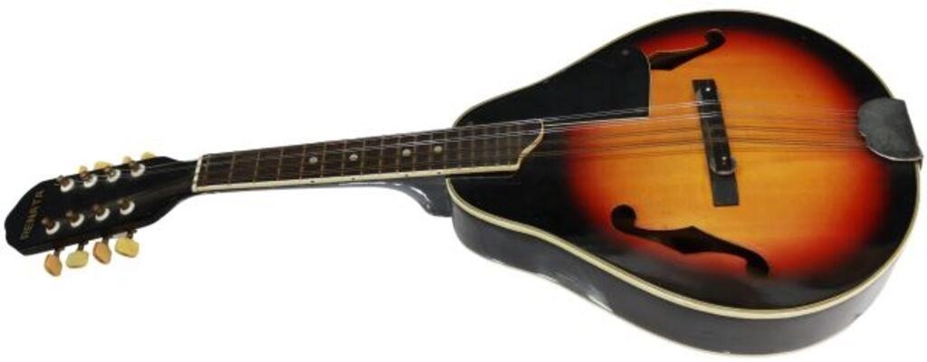 Appraisal: Renata acoustic mandolin A-style body type in sunburst finish F