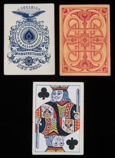 Appraisal: Andrew Dougherty Excelsior Playing Cards Andrew Dougherty New York ca