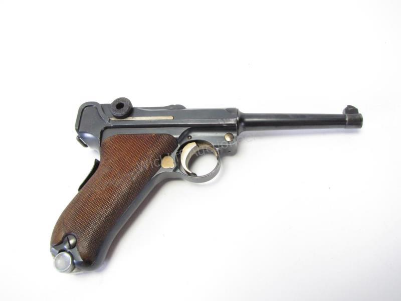 Appraisal: DWM American Eagle Luger Pistol-Commercial model Blued round barrel Chambered