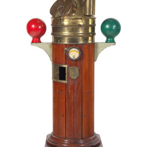 Appraisal: A Brass Ship's Binnacle by Kelvin Bottomley and Baird Early