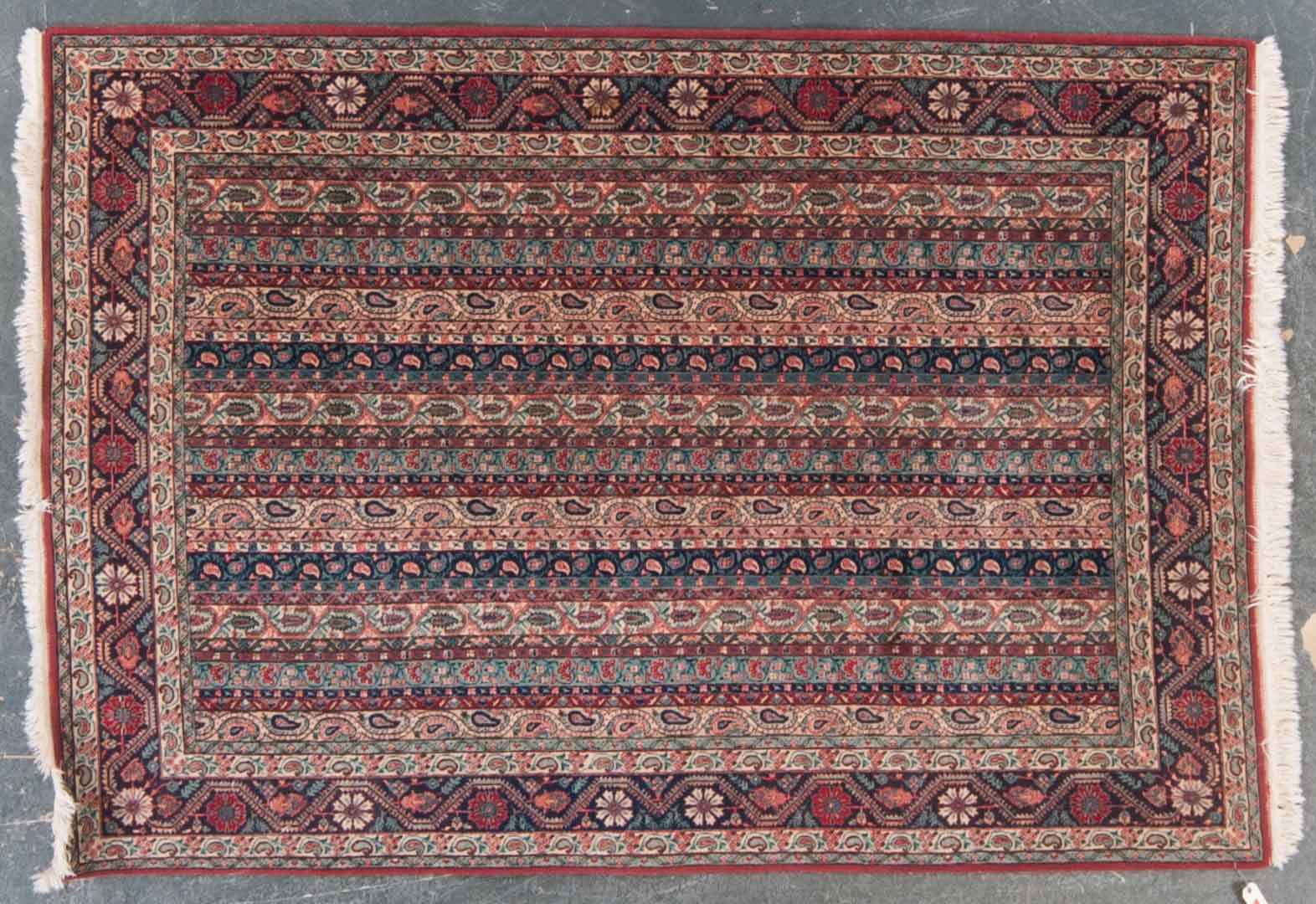 Appraisal: Tabriz rug approx x Iran circa