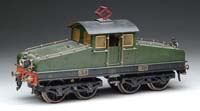 Appraisal: EARLY MARKLIN ONE GAUGE STEEPLE CAB LOCOMOTIVE Locomotive has cast