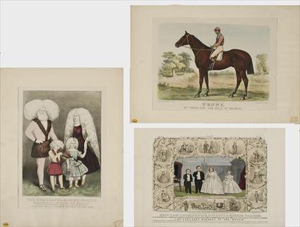 Appraisal: Currier Ives - Genl Tom Thumb's Marriage at Gracie Church