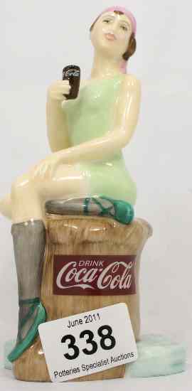 Appraisal: Royal Doulton Advertising Figure Coca Cola Bathing Belle MCL for