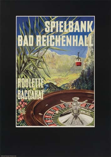 Appraisal: SEYDEL SPIELBANK BAD REICHENHALL x inches x cm Gro druckerei