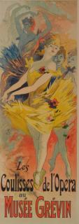 Appraisal: Jules Cheret lithographic poster Jules Cheret French - - ''Le