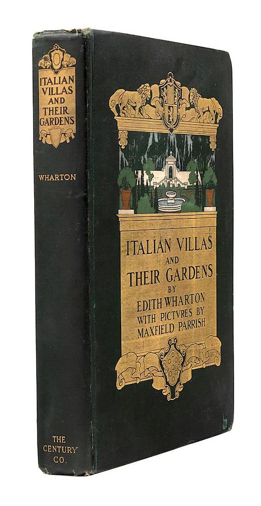 Appraisal: WHARTON Edith - PARRISH Maxfield illustrator Italian Villas and their