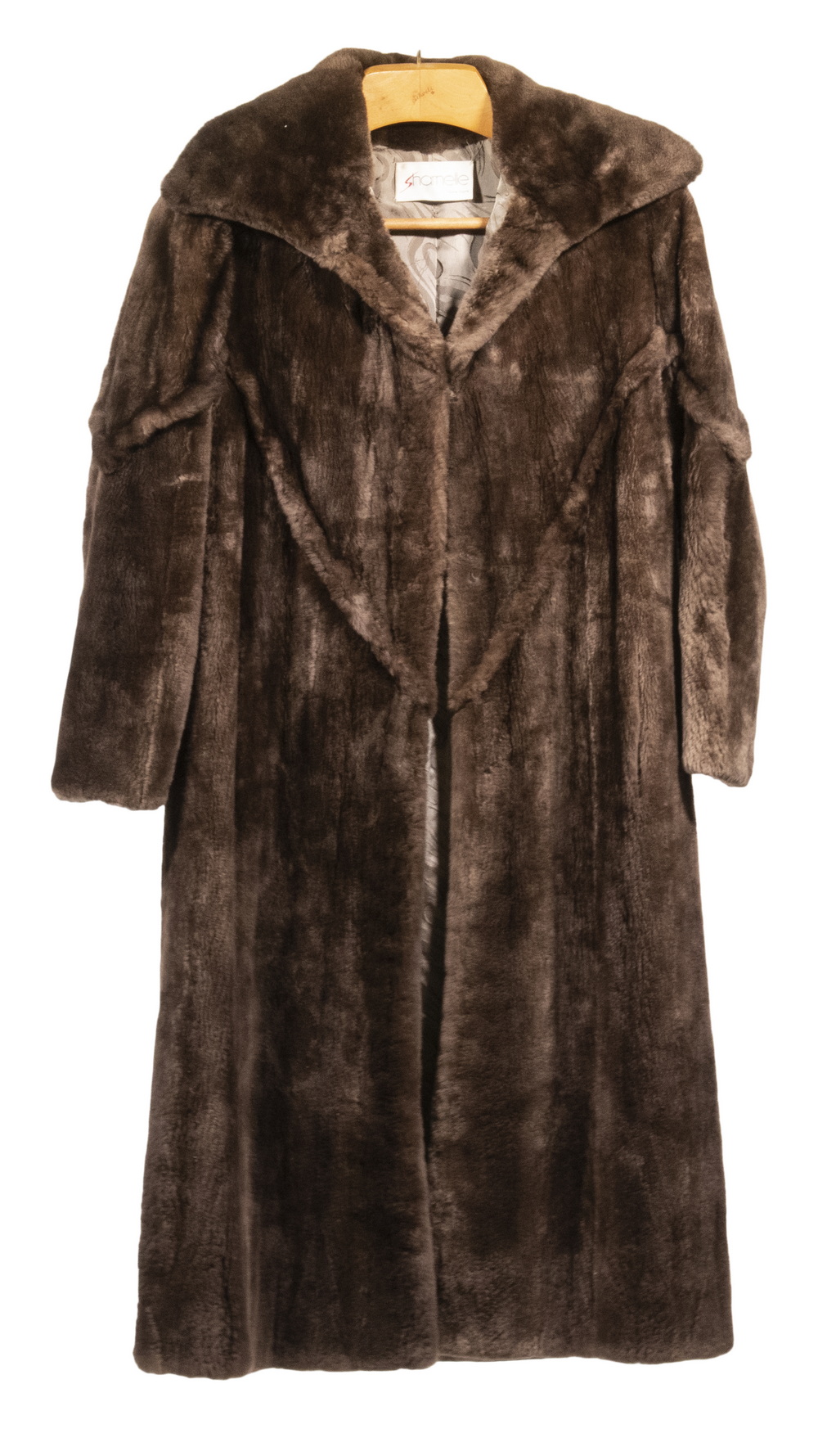 Appraisal: FULL LENGTH SABLE COAT Vintage Brown Sable Fur Coat by